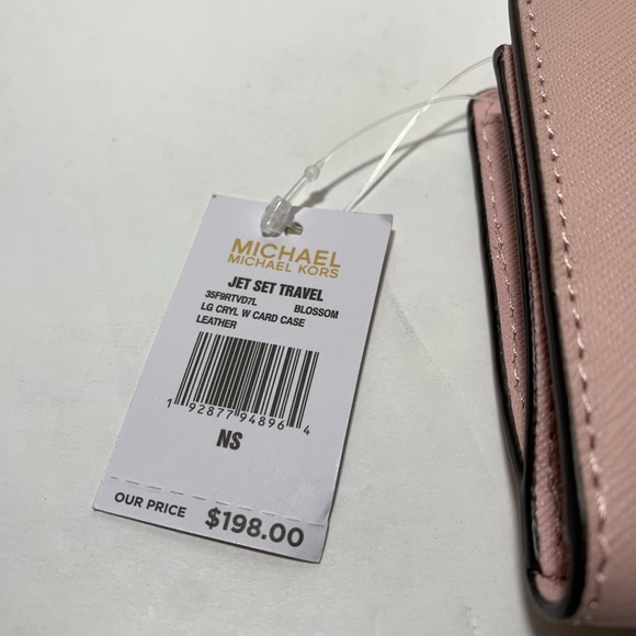 MICHAEL KORS JET SET TRAVEL W/ CARD CASE ID WALLET - Picture 4 of 4